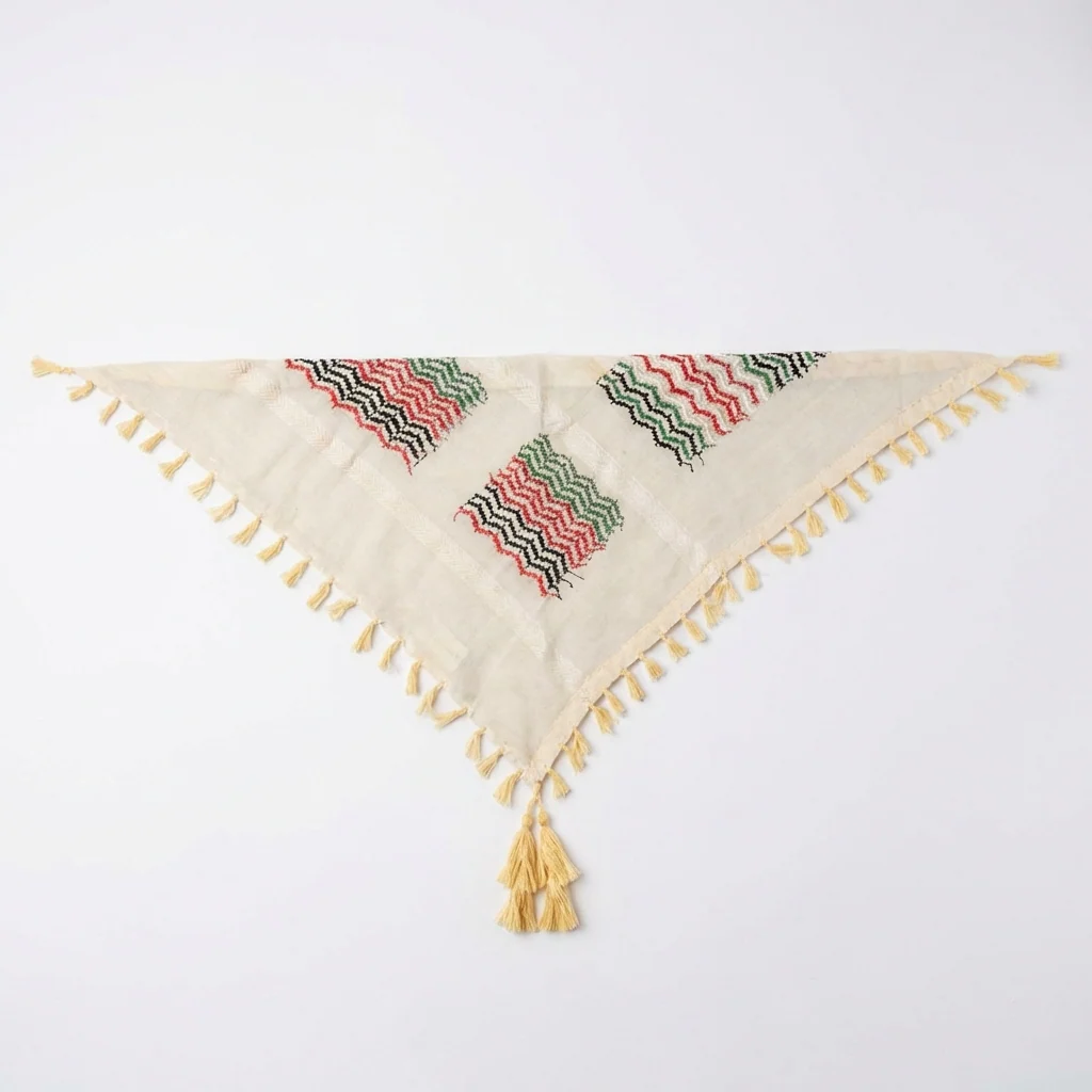 Beige Kufiya Bandana – Multicolor - Image 3