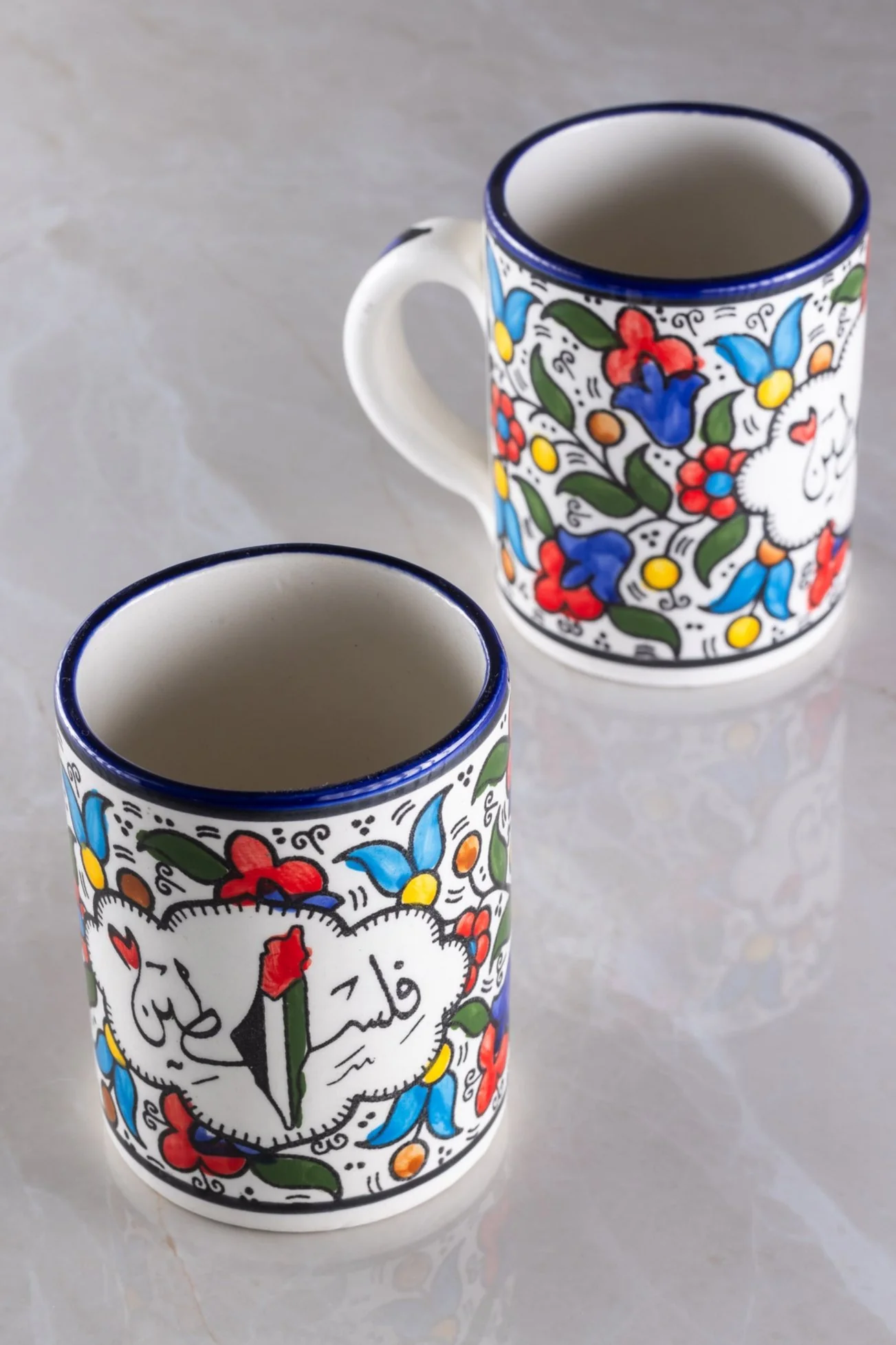 Falastin Ceramic Mug | Hand-Painted in Palestine - Image 3