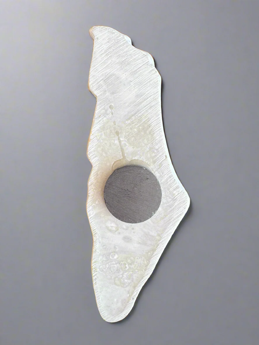 Handcrafted Mosaic Palestine Map Magnets – 4 Unique Variations - Image 8