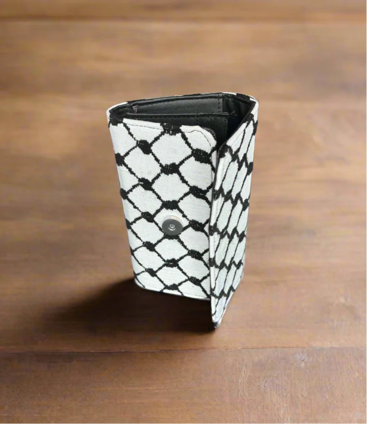 Large Palestinian Wallet – Red, Gold, Watermelon, or Kufiya - Image 11