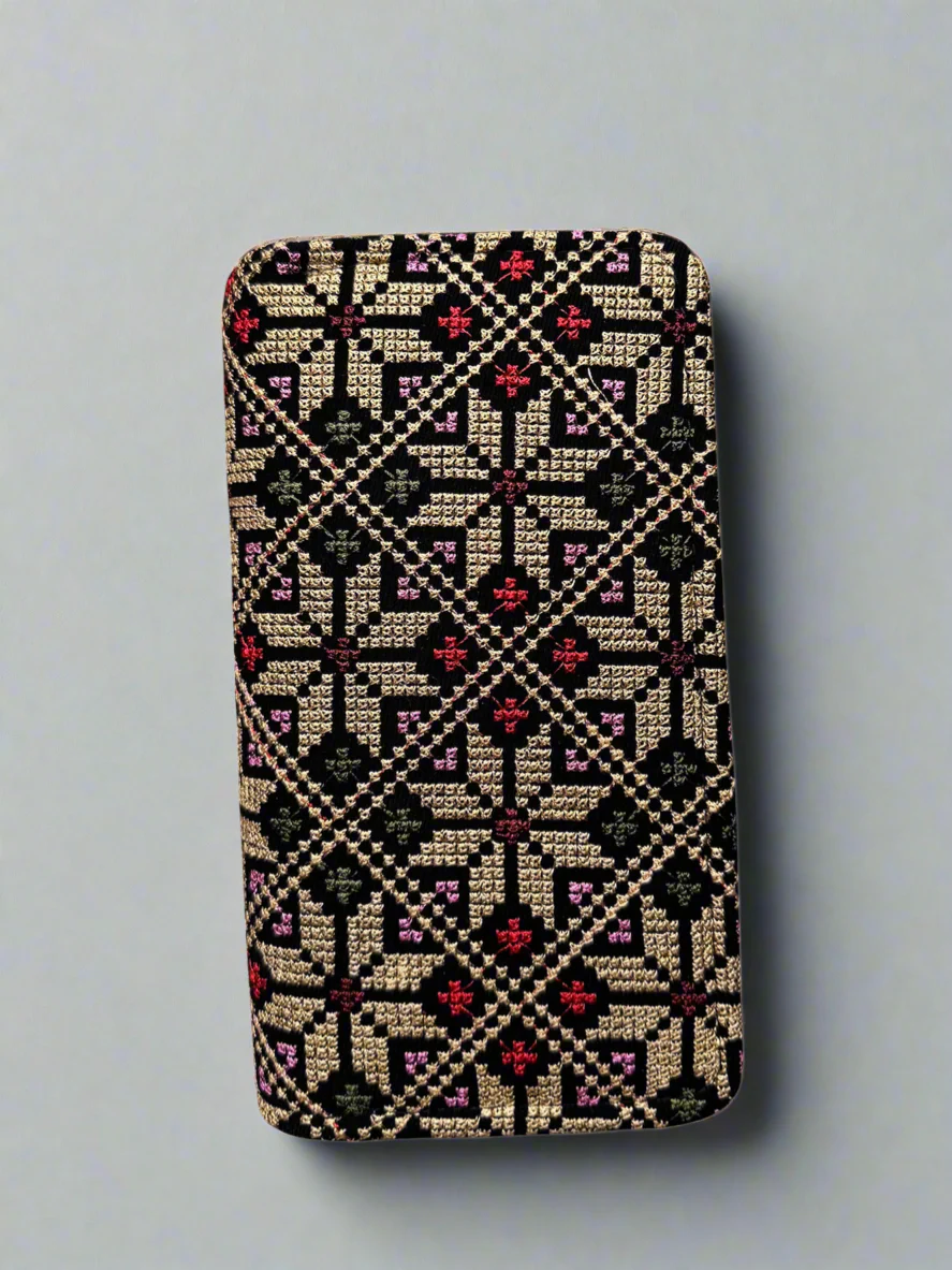 Large Palestinian Wallet – Red, Gold, Watermelon, or Kufiya - Image 3