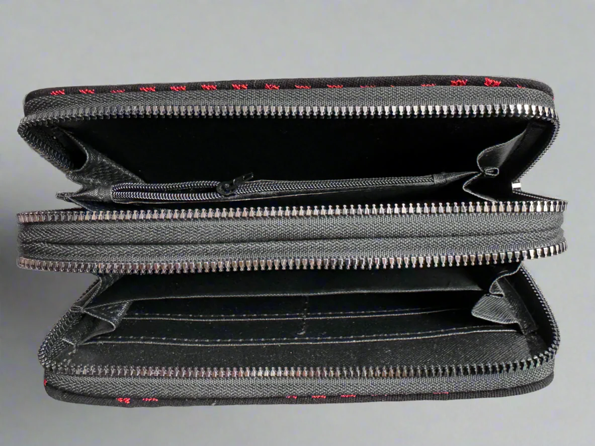 Large Palestinian Wallet – Red, Gold, Watermelon, or Kufiya - Image 9