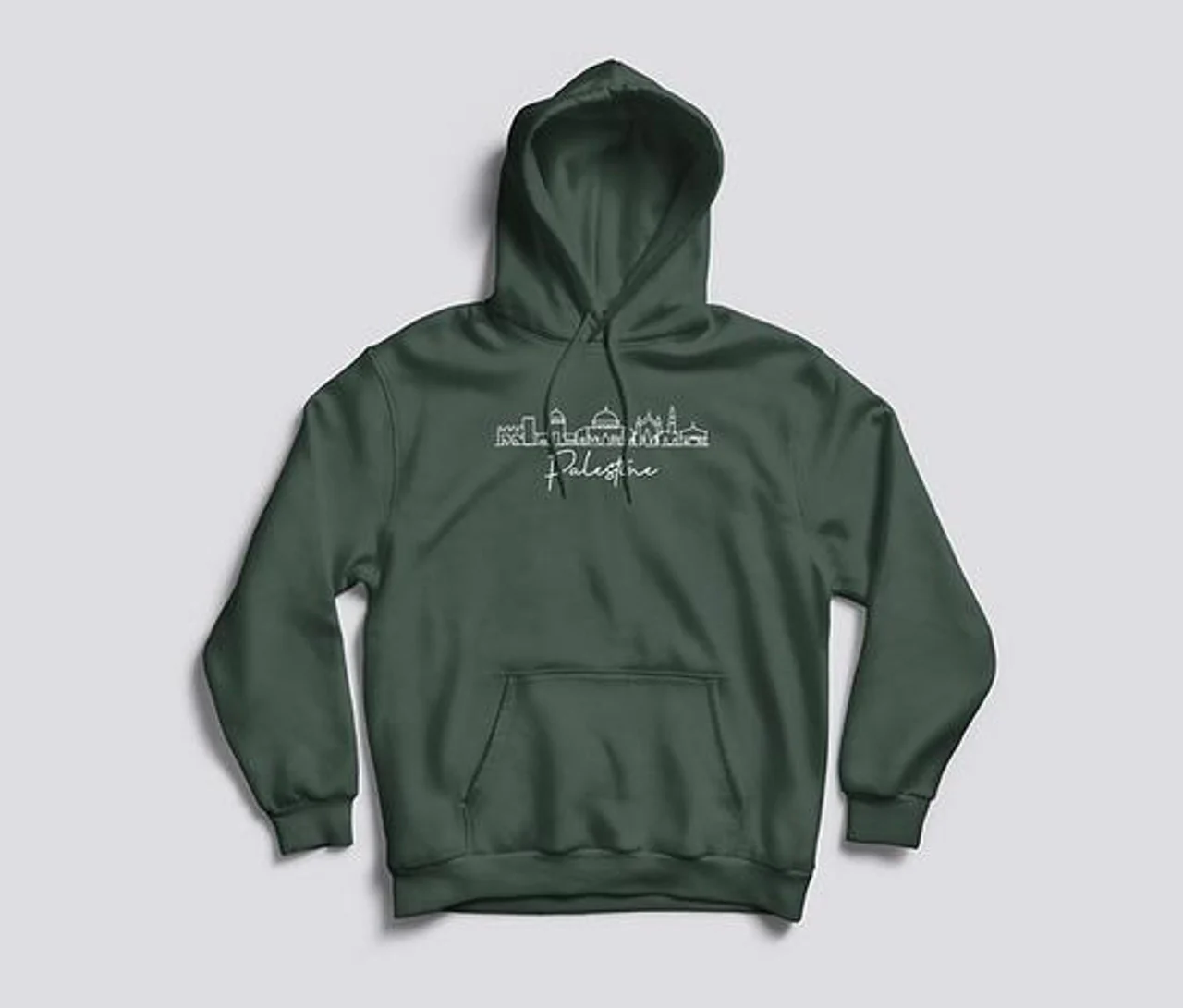 Palestine Landmarks - Home Kufiya | Hoodie - Image 3