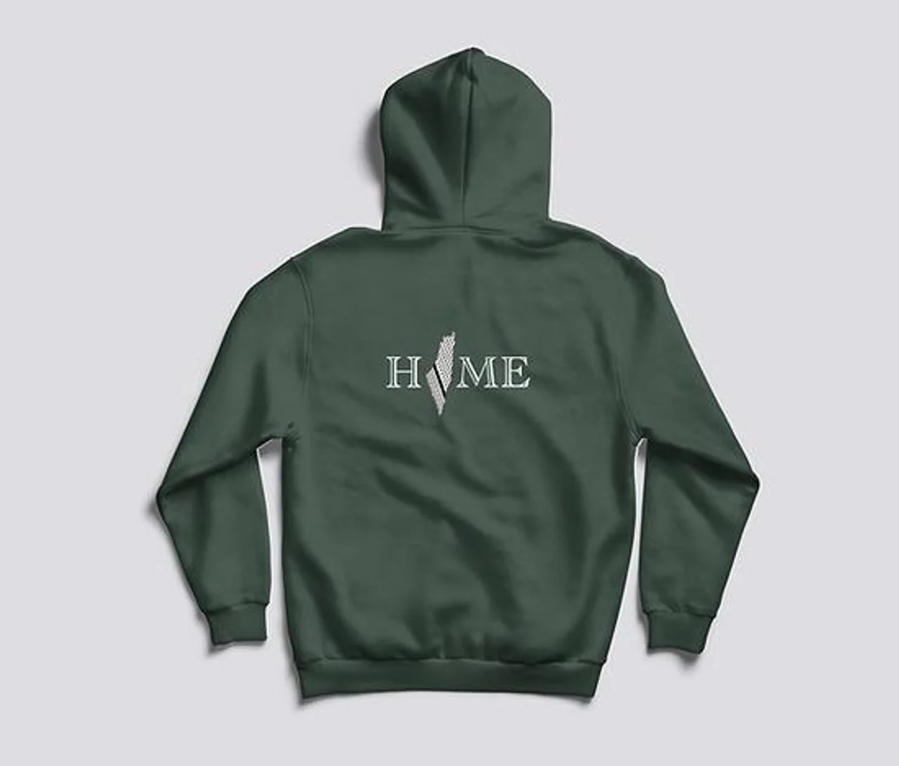 Palestine Landmarks - Home Kufiya | Hoodie - Image 4