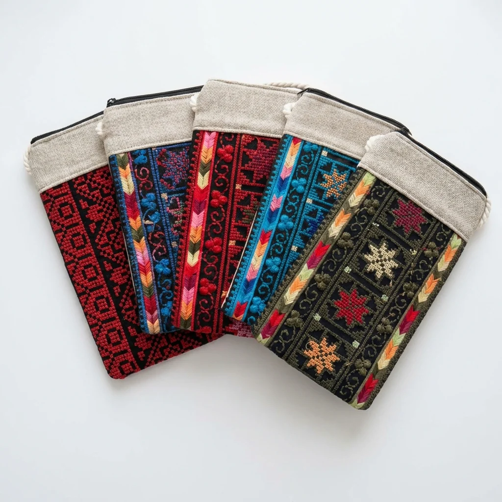 Safar Tatreez Pouch – Everyday Carry - Image 3