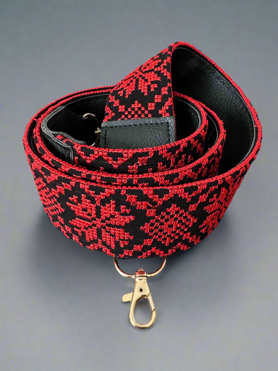 Tatreez Strap | Multipurpose Strap – Palestinian Embroidery Pattern - Image 11