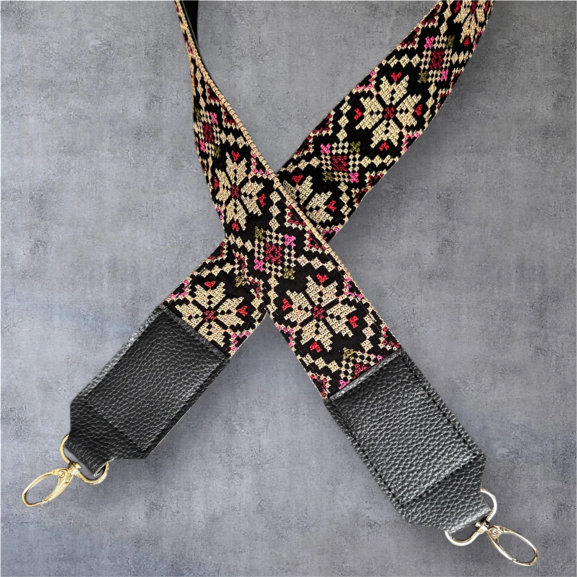 Tatreez Strap | Multipurpose Strap – Palestinian Embroidery Pattern - Image 7