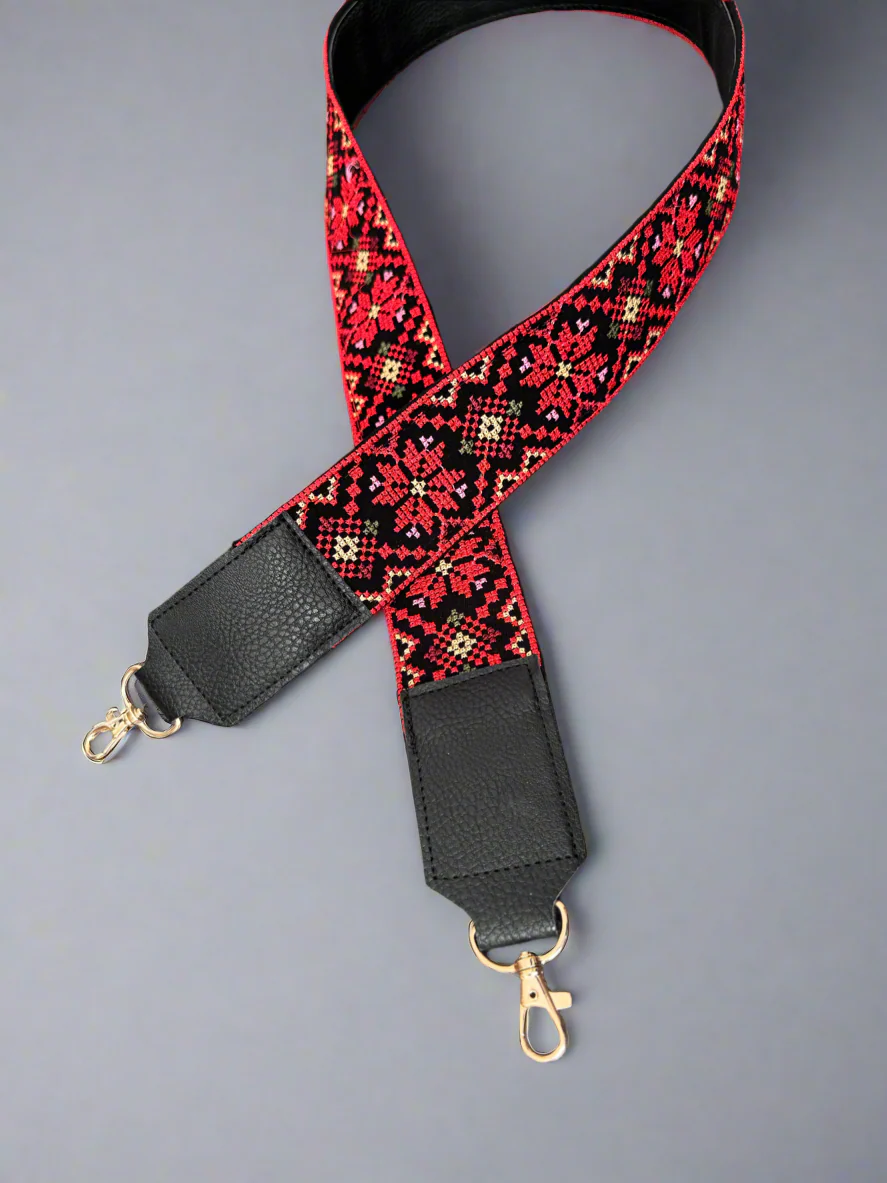 Tatreez Strap | Multipurpose Strap – Palestinian Embroidery Pattern - Image 8