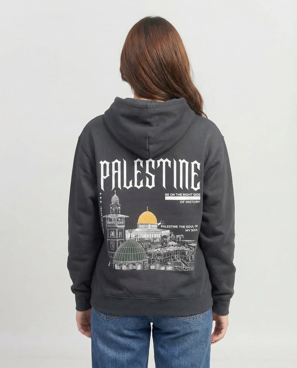 The Right Side of History - Palestine | Hoodie - Image 4