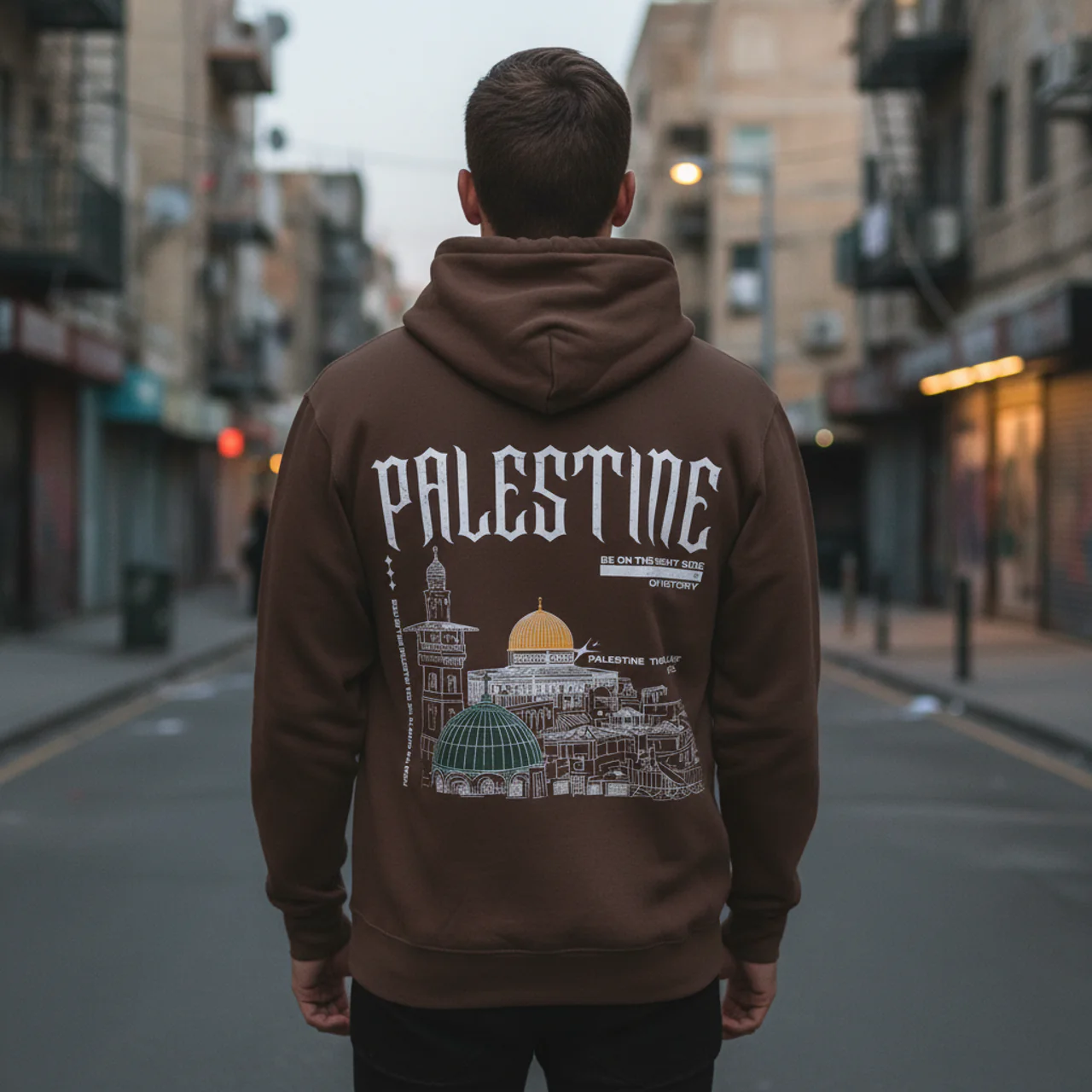 The Right Side of History - Palestine | Hoodie - Image 7
